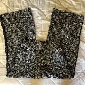 Max Studio Printed Wide Leg Palazzo Pants